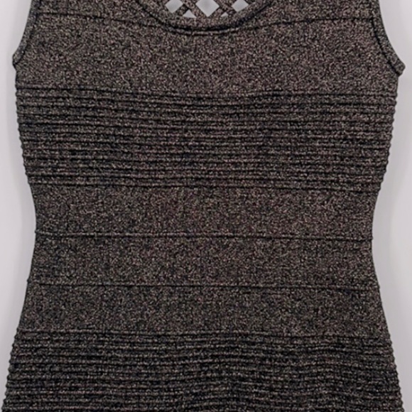 QED London Glitter Mini Dress - Picture 2 of 4